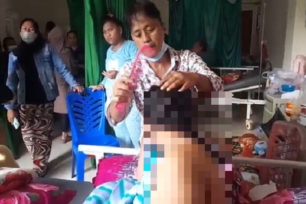 Sadis! Kepergok Selingkuh,...