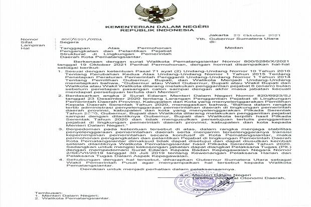 Kemendagri Tolak Usul...