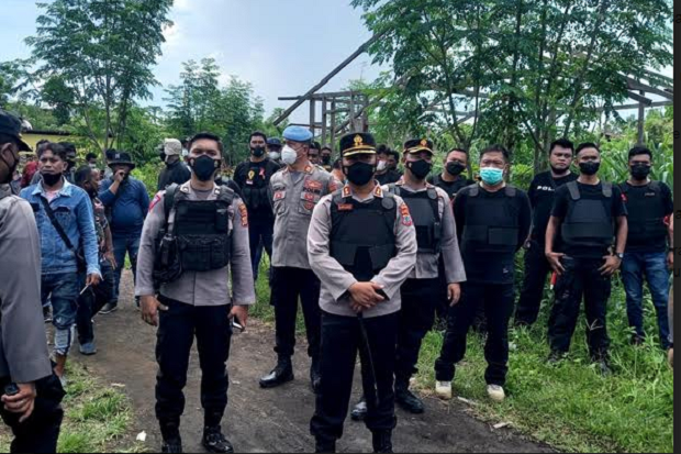 Amankan Penertiban Lahan...