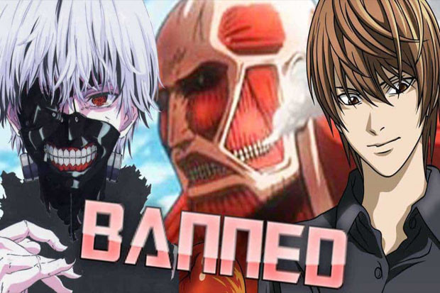 14 Anime yang Dilarang...