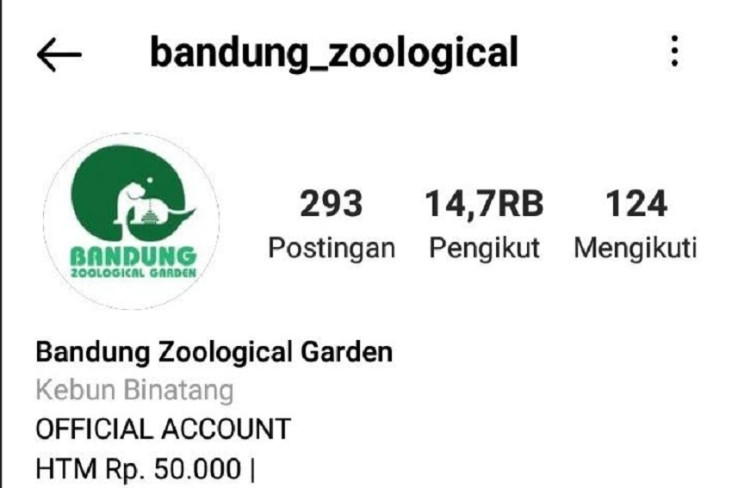 Akun IG Kebun Binatang...