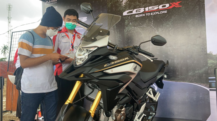 Tampilan Gagah Honda...