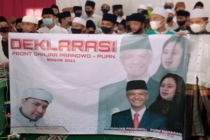 Santri di Bogor Deklarasi...