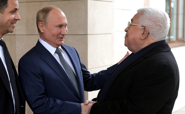 Presiden Palestina Bertemu...