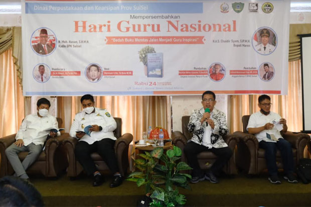 Disdik Maros Bedah Buku...