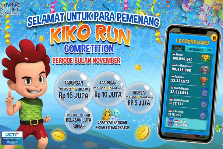 Ini Pemenang Kiko Run...