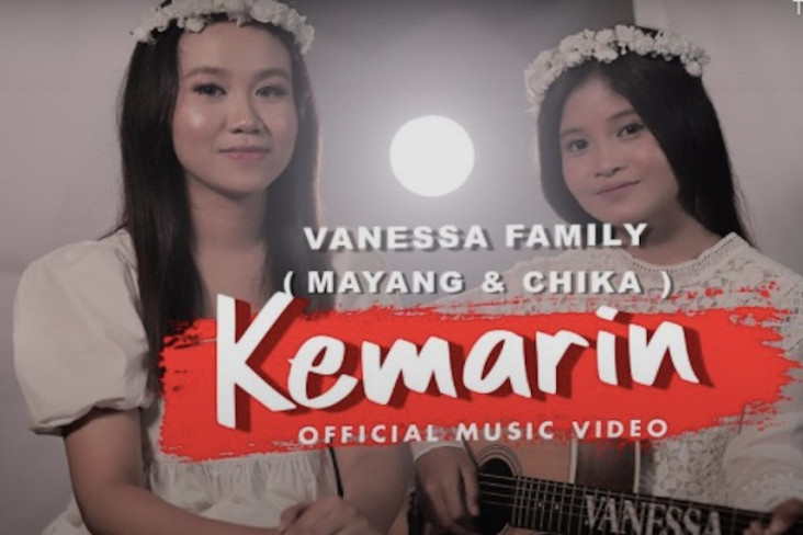 Ekspresi Adik Vanessa...