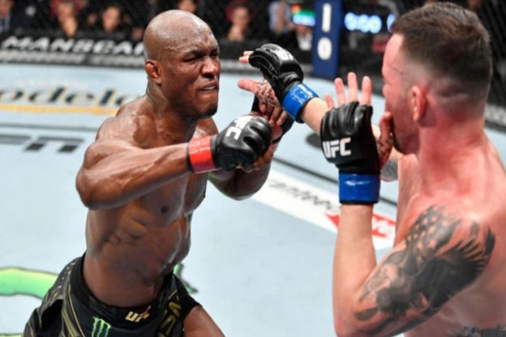 Kamaru Usman Tangannya...