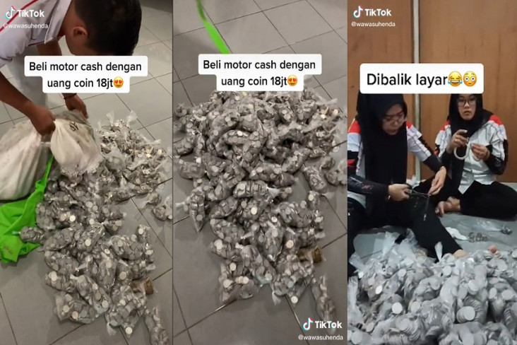 Viral! Pria Beli Motor...