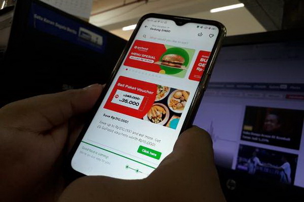 Jajan Online Meningkat...