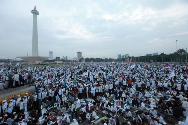 Penyekatan Aksi Reuni...