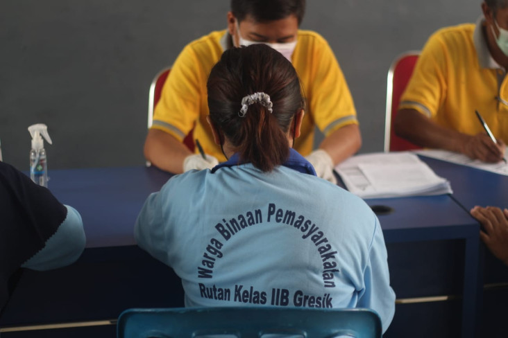 Rutan Gresik Gelar Skrining...