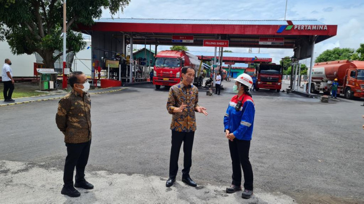 Sidak ke TBBM, Jokowi...