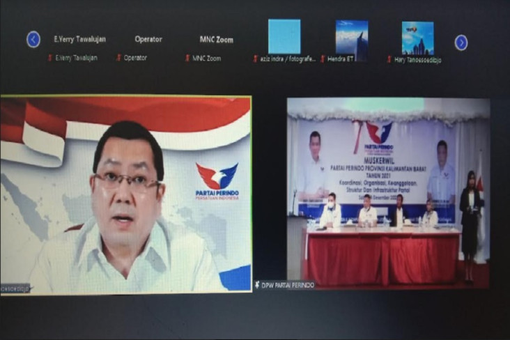 Buka Muskerwil Perindo...