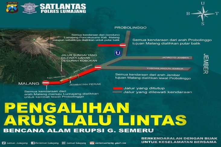 Gunung Semeru Meletus,...
