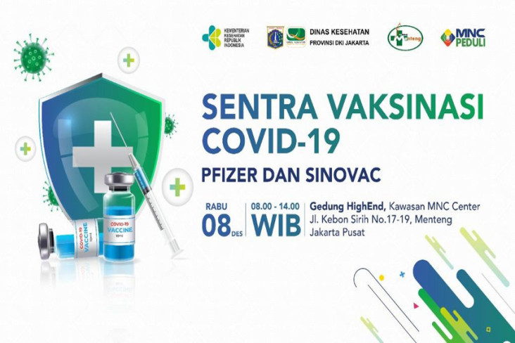 Besok Rabu, Sentra Vaksinasi...