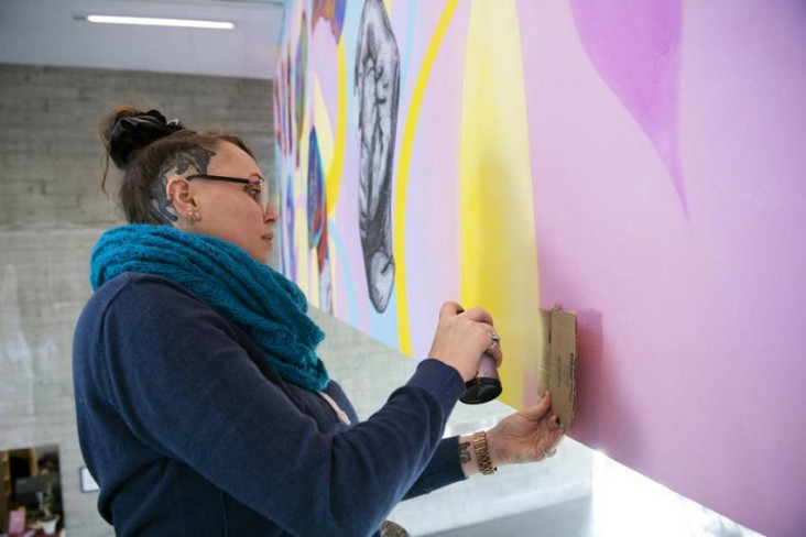 Mural Kelamin Wanita...