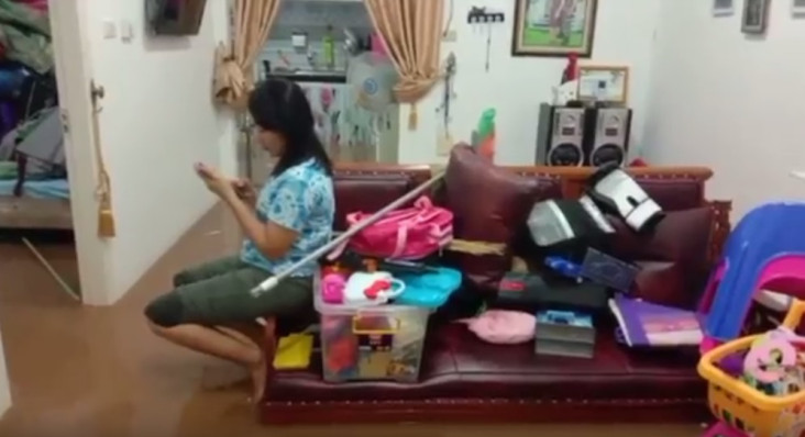 Hujan Lebat, Kota Bandar...