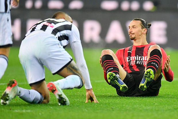 Hasil Udinese vs AC...