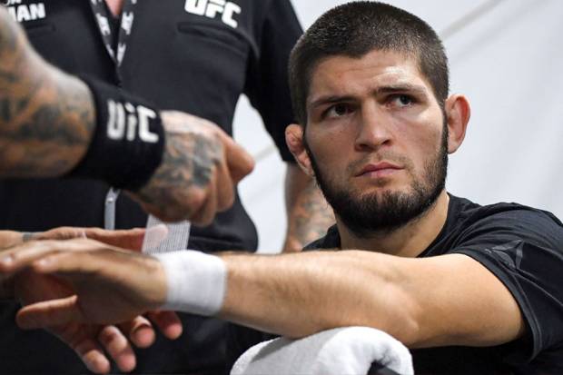 Khabib Nurmagomedov...