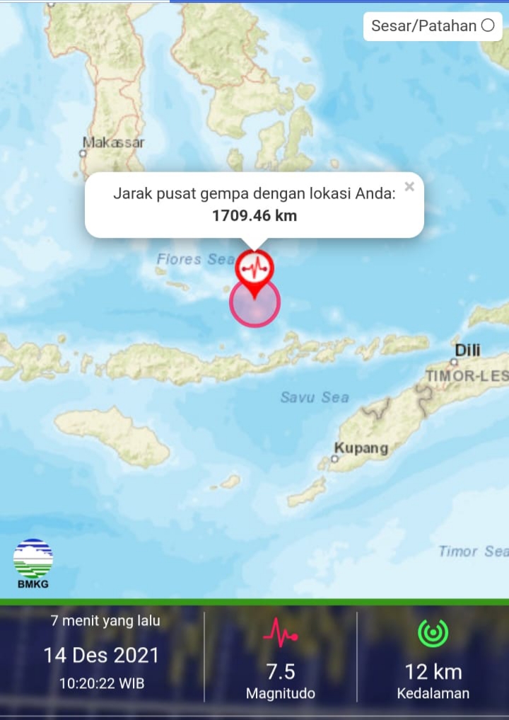 Diguncang Gempa 7,5...