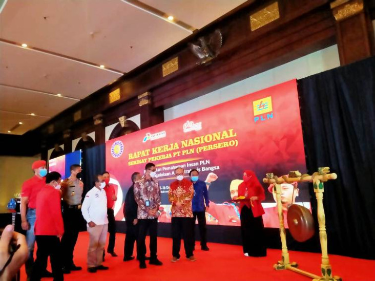 Gelar Rakernas, SP PLN...