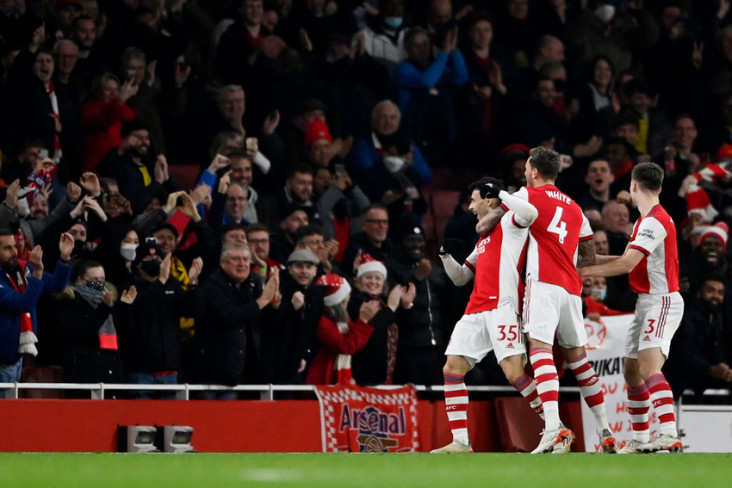 Hasil Arsenal vs West...