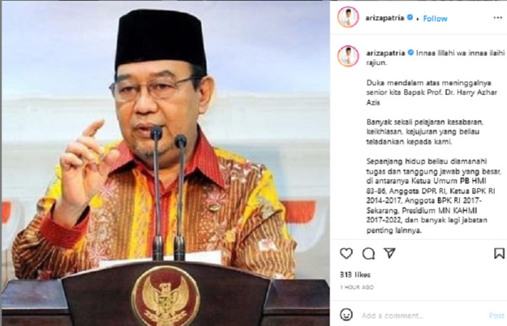 Sosok Harry Azhar di...