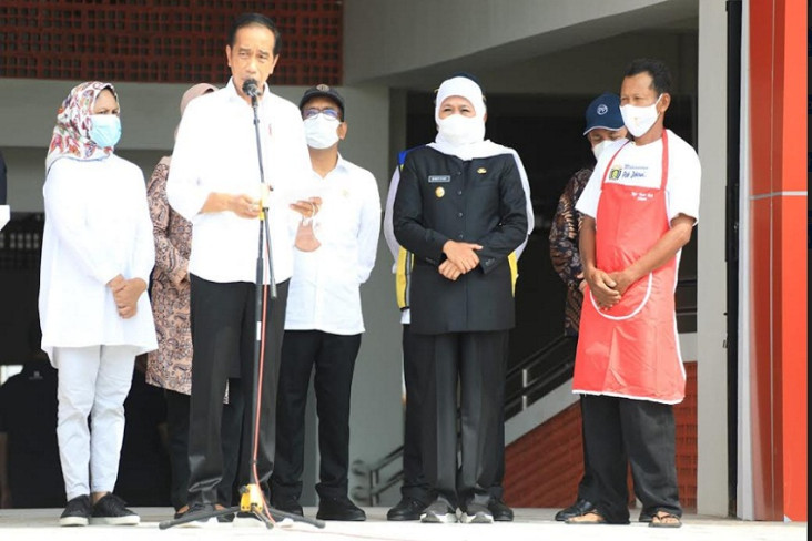 Jokowi Resmikan Pasar...
