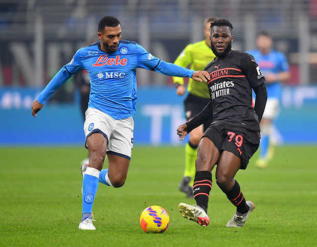 Hasil AC Milan vs Napoli:...