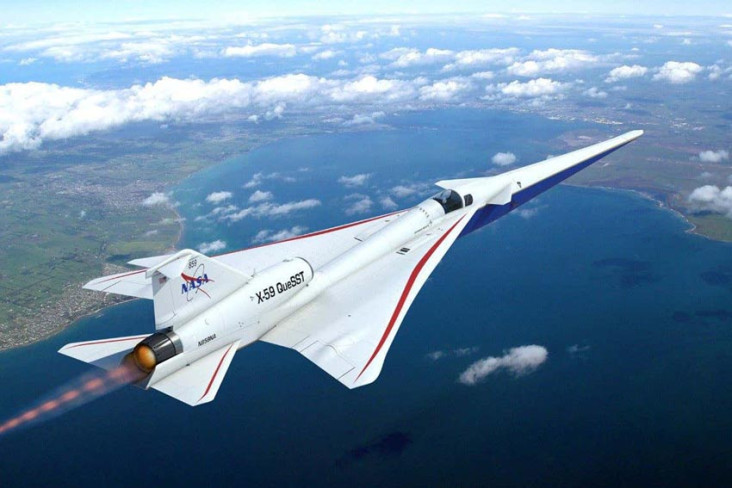 Jet Supersonik X-59...