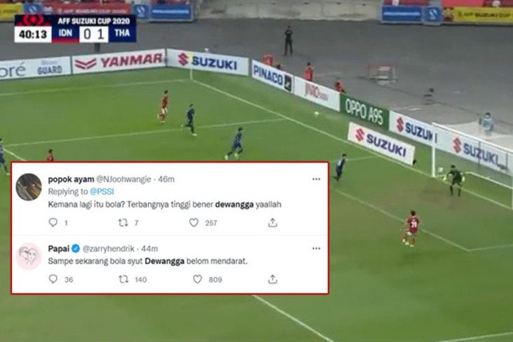 Hasil Indonesia vs Thailand:...