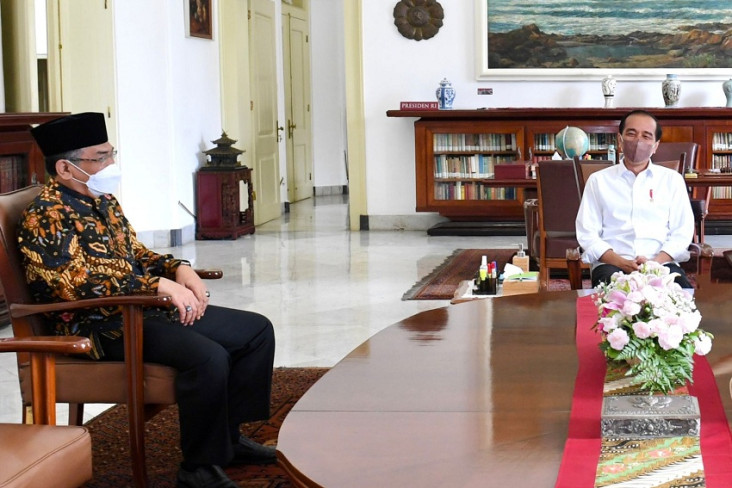 Jokowi dan Gus Yahya...
