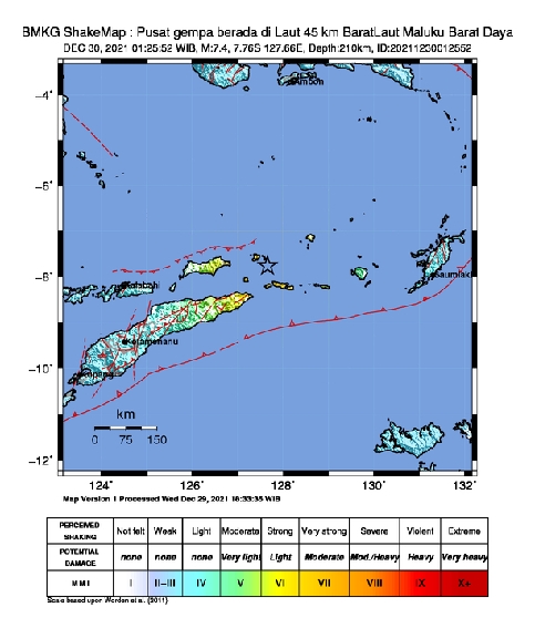 Maluku Diguncang Gempa...