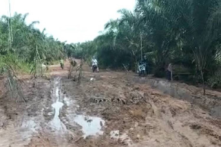 Jalan di Kelurahan Baru...
