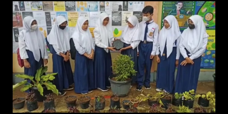 Siswa SMP di Bandung...