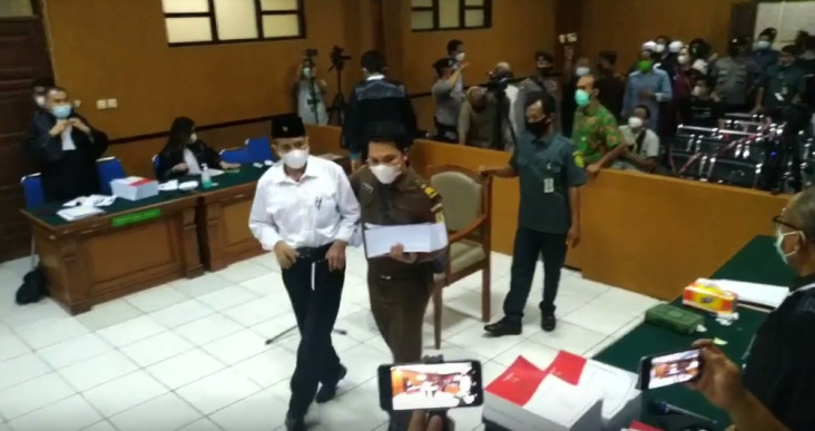Penampakan M Kace, Terdakwa...