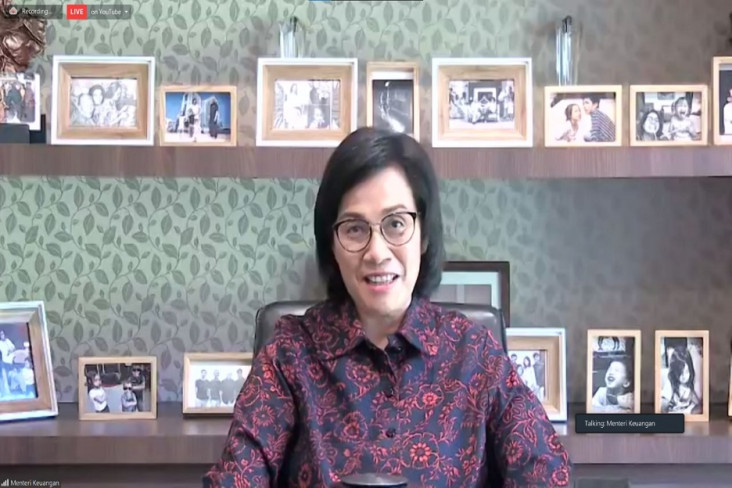 Menteri Sri Mulyani...