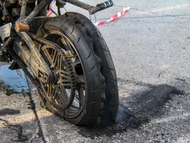 Penyebab Ban Motor Benjol...