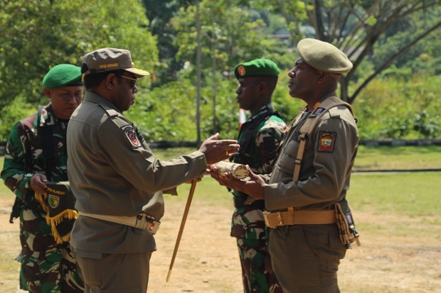 Penutupan Diksar, Satpol-PP...