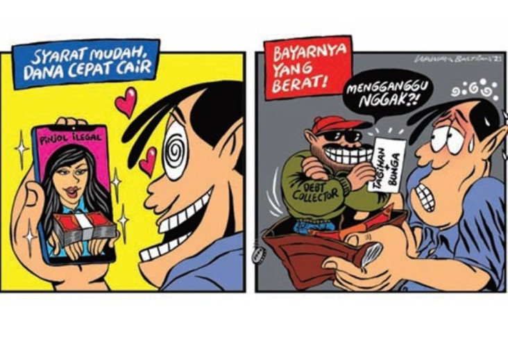 Pinjol Marak, Waspada...