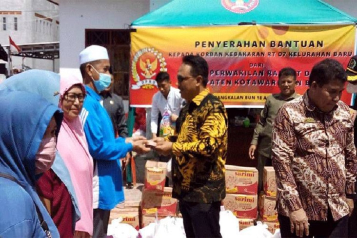 Korban Kebakaran Belasan...