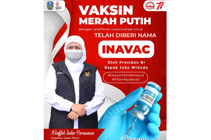 Jokowi Namai Vaksin...