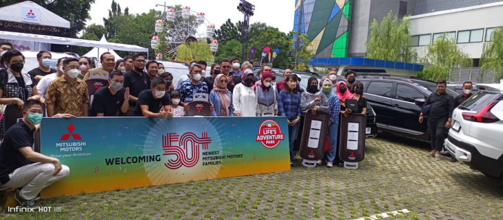 Serahkan 50 Unit, Mitsubishi...