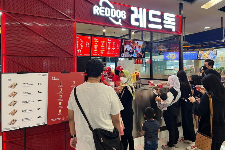 Gerai Jajanan Korea...