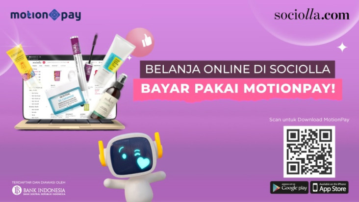 Pakai MotionPay, Belanja...