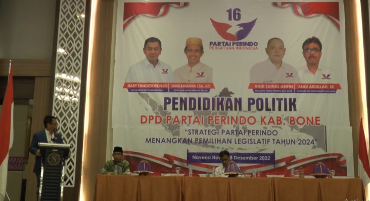 Perindo Bone Targetkan...