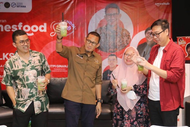 Gandeng Foodspace, Sandiaga...