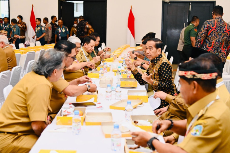 Momen Presiden Jokowi...