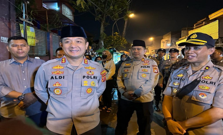 Cegah Kejahatan, Kapolres...